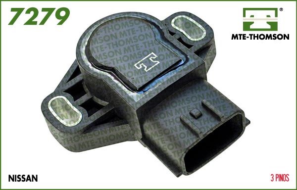 MTE-THOMSON Sensor, posição borboleta 7279 7279 Sensor tps HYUNDAI COUPE MTE-THOMSON