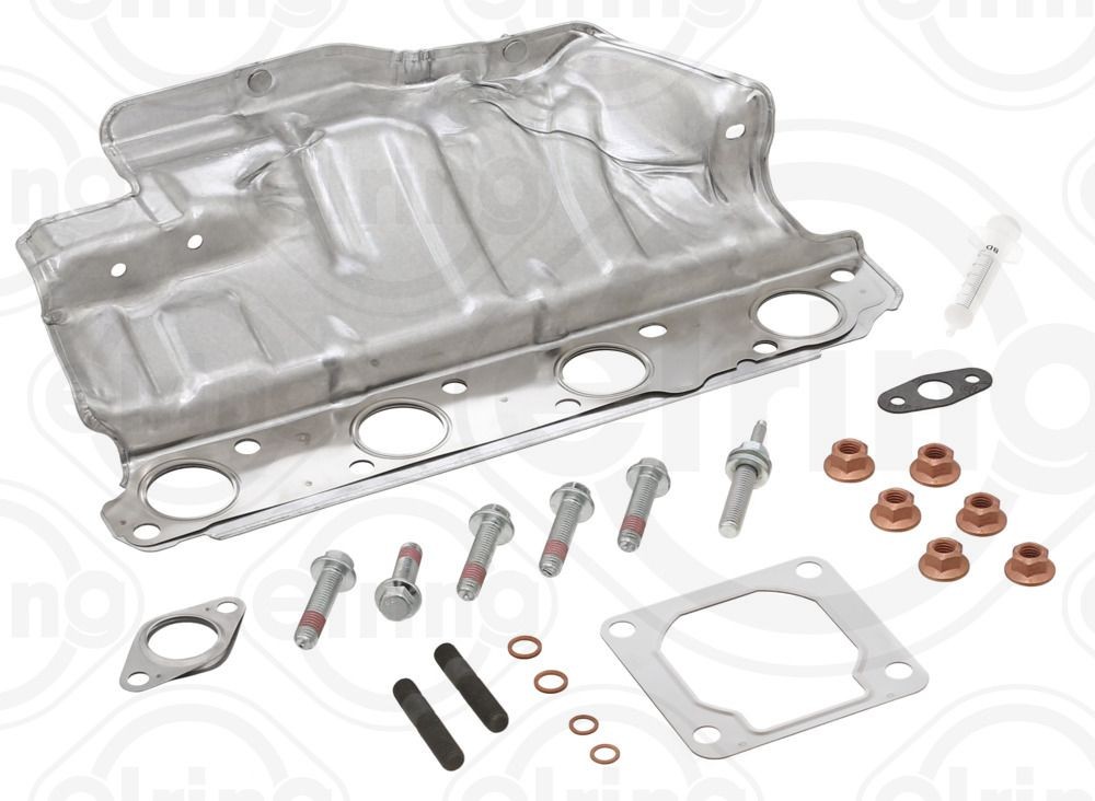 Kit de montagem, turbocompressor ELRING 734.830 ELRING 734.830: Kit de montagem turbocompressor Ford MONDEO 2002