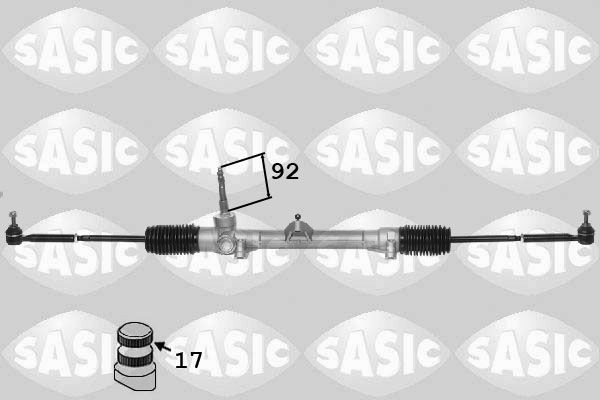 SASIC Steering rack 7376009 7376009 SASIC steering rack CHEVROLET CORVETTE