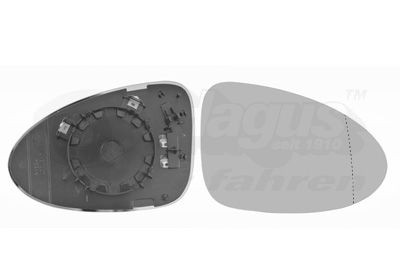 VAN WEZEL Spejlglas, udvendig spejl 7421838 Glas til sidespejl PORSCHE VAN WEZEL 7421838