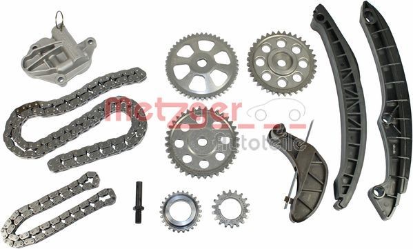 METZGER Mootori keti komplekt 7500007 7500007 Mootori keti komplekt NISSAN PATHFINDER METZGER