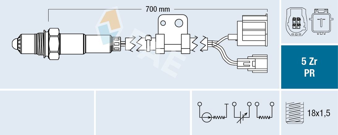 FAE Lambda sonda 75088 Lambda sonda FAE BT-50 75088 lacné