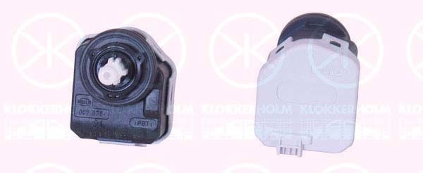 KLOKKERHOLM Servomotor, lygteindstilling 75140060A1 75140060A1 Højdejusteringselement lygteindstilling SKODA RAPID KLOKKERHOLM