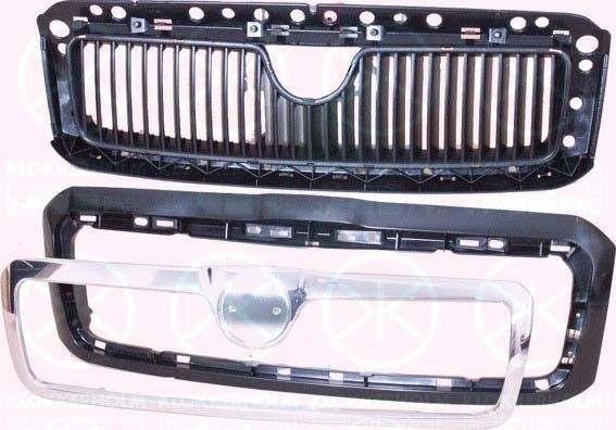 KLOKKERHOLM Kølergitter 7520991A1 7520991A1 Frontgitter SKODA RAPID KLOKKERHOLM
