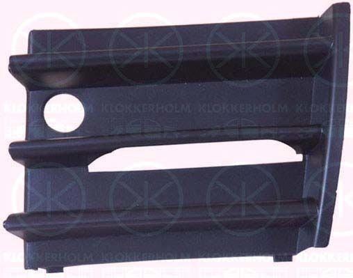 KLOKKERHOLM Grelha de ventilador, pára-choques 7521994A1 7521994A1 Grelha do pára-choques SKODA YETI KLOKKERHOLM