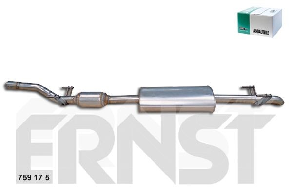 ERNST Katalysator 759175 759175 ERNST katalytisk omvandlare MERCEDES-BENZ SLK