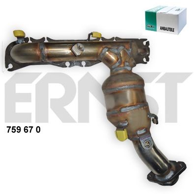 ERNST Catalytic converter 759670 Dacia SANDERO ERNST catalytic converter 759670