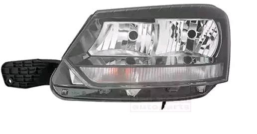 VAN WEZEL Farol principal 7607961 VAN WEZEL Farol dianteiro SKODA 7607961