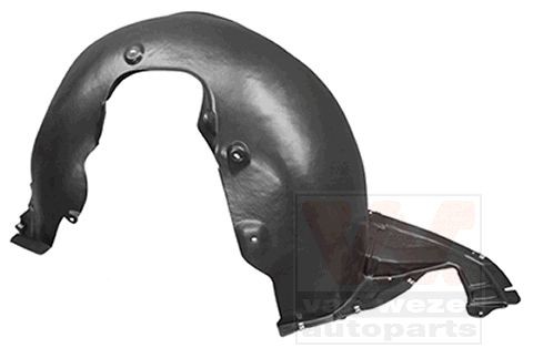 VAN WEZEL Innerskärm 7624433 Beklädnad hjulhus Skoda 1U5 7624433 VAN WEZEL