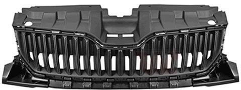 VAN WEZEL Radiator Grille 7629510 VAN WEZEL 7629510 genuine Skoda Fabia Praktik sport grille price