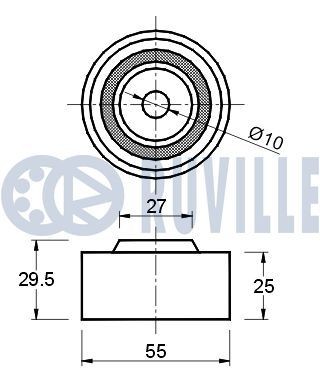 RUVILLE Σετ άρθρωσης, άξονας μετάδ. κίν. 78113S RUVILLE Σετ αρθρώσεων 78113S εμπειρία