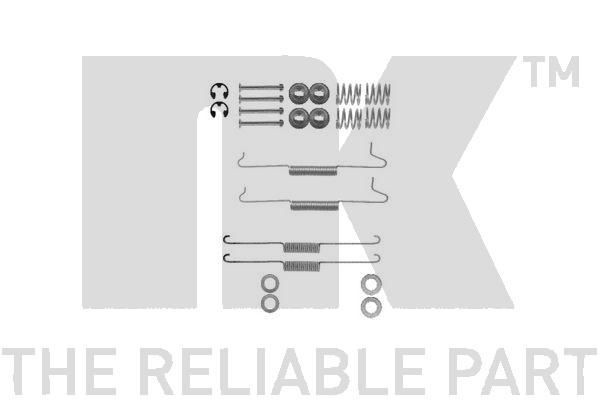 NK Sada príslużenstva brzdovej čeľuste 7925623 Sada príslużenstva brzdovej čeľuste NK KA 7925623 lacné