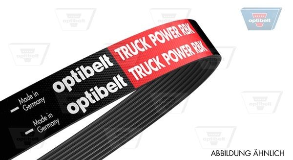 OPTIBELT Kilerem 8 PK 1365 TM Ribrem OPTIBELT Volvo 140 8 PK 1365 TM