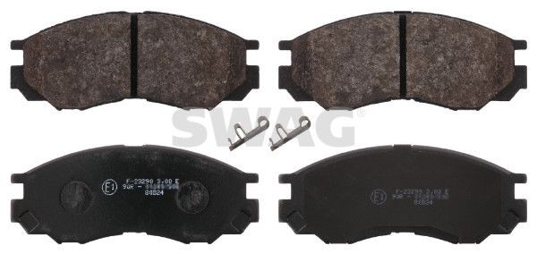 SWAG Bromsbelägg 80 91 6645 80 91 6645 SWAG bromsbeläggsats Mitsubishi L300 / DELICA