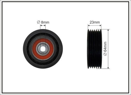 CAFFARO Seade- / juhtrull, soonrihm 80-29 CAFFARO 80-29 Seaderull Smart FORFOUR originaal