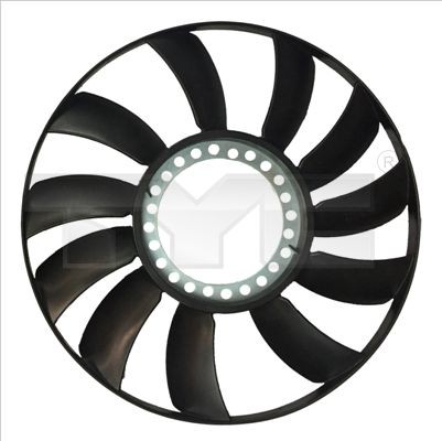 TYC Fan Wheel, engine cooling 802-0056-2 price Volkswagen 7N1, 7N2 Fan wheel, engine cooling 802-0056-2 TYC