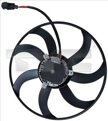 Radiatora ventilators TYC 802-0057 TYC 802-0057: Radiatora ventilators Volkswagen AMAROK 2017