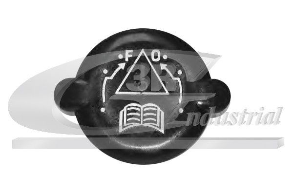 3RG Τάπα κλεισίματος, δοχείο ψυκτικού υγρού 80240 3RG 80240 Τάπα δοχείου παραφλού AX Hatchback γνήσια τιμες