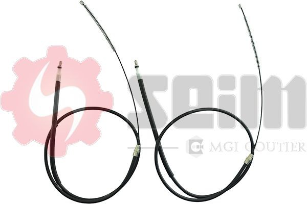 SEIM Tautrekk, håndbremse 803630 Bremsekabel SEIM BERLINGO 803630 billige