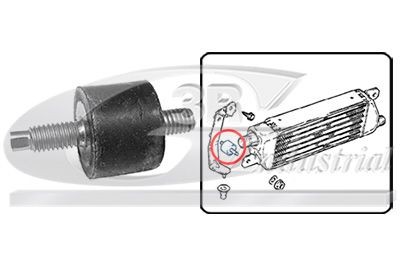 3RG Drżiak palivového čerpadla 80404 3RG Palivové čerpadlo FORD 80404