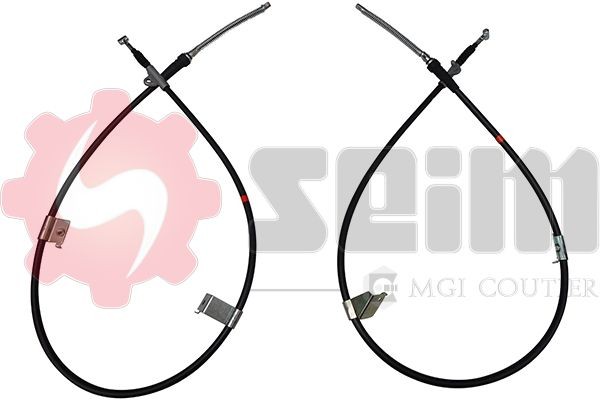 Tautrekk, håndbremse SEIM 805067 SEIM 805067 Håndbremsekabel NISSAN TERRANO 2005