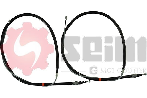Hand brake cable SEIM 805081 SEIM 805081 2021 VW FOX handbrake cable replacement
