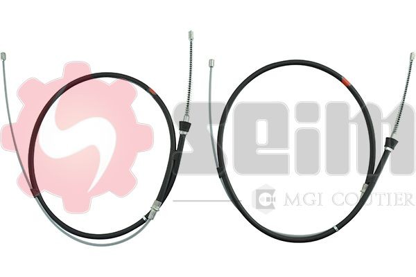 SEIM Håndbremsekabel 805082 805082 Bremsekabel VW UP SEIM