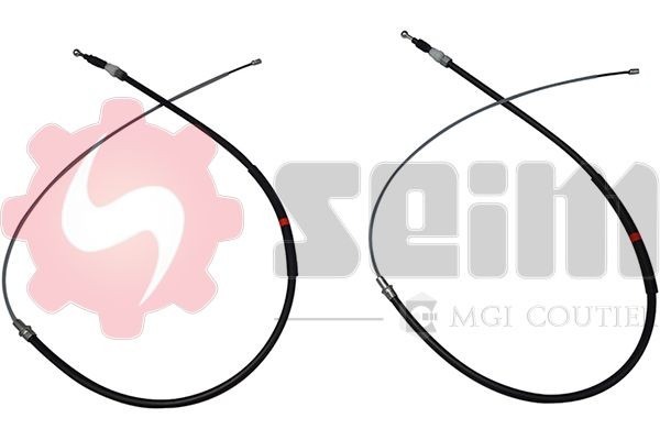 SEIM Tautrekk, håndbremse 805119 Bremsekabel SEIM Volkswagen UP 805119