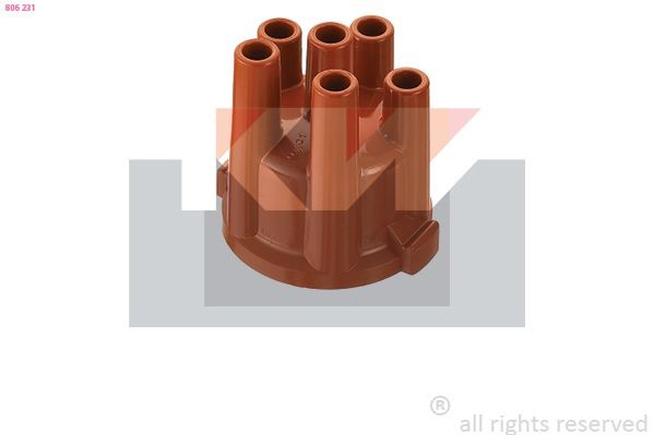 KW Strømfordelerdæksel 806 231 Fordelerdæksel KW Volkswagen LT 806 231