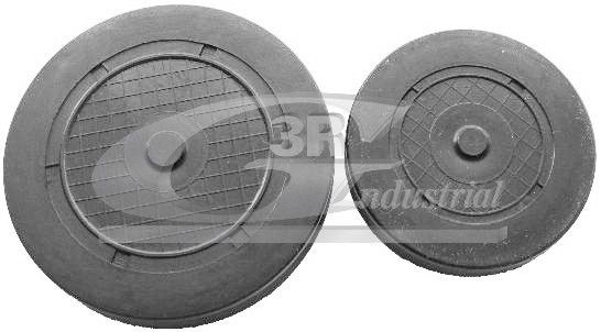 Plugg, vippearm - montasjehull 3RG 80663 3RG 80663 Sylindertopp RENAULT LAGUNA 2000