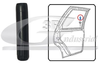 3RG Bouton de verrouillage 80760 Bouton de verrouillage 3RG 190 80760 pas cher