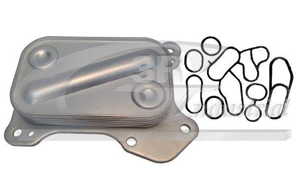 3RG Chladič motorového oleja 80915 80915 Olejový chladič 3RG AUDI A6