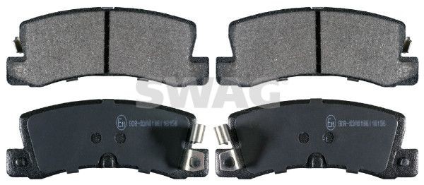 SWAG Bromsbelägg 81 91 6580 Corolla Levin E100 Bromsbelägg SWAG 81 91 6580