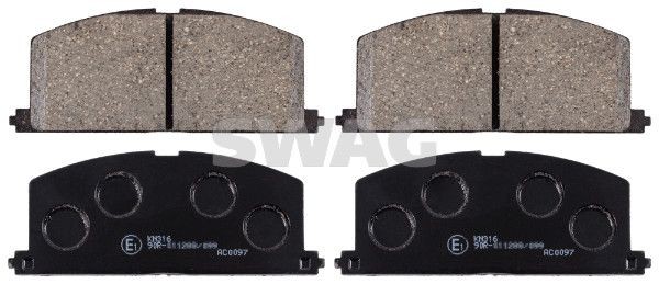 SWAG Bromsbelägg 81 91 6581 pris Bromsbeläggsats Toyota _E8_ 81 91 6581 SWAG