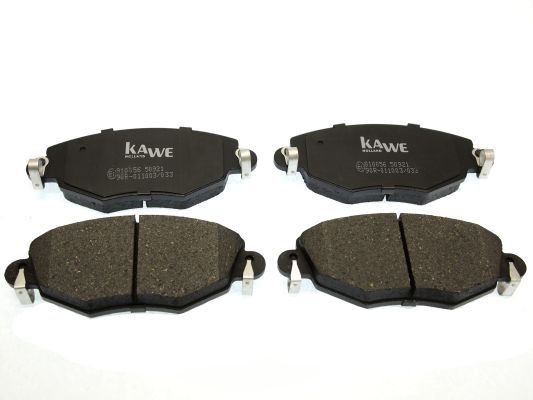 KAWE Τακάκια φρένων 810056 Αγωνιστικά τακάκια JAGUAR KAWE 810056