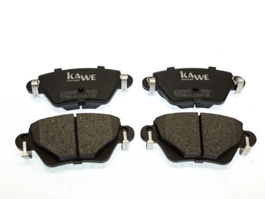 KAWE Τακάκια φρένων 810057 Αγωνιστικά τακάκια KAWE JAGUAR 810057