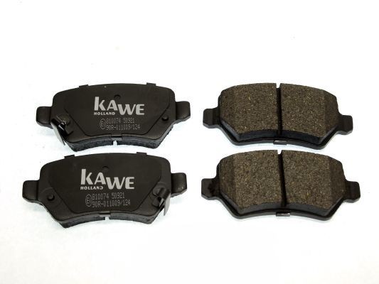 KAWE Plaquettes de frein 810074 Chevrolet CRUZE Plaquettes de frein KAWE 810074