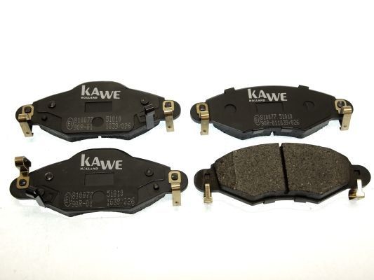KAWE Bremseklosser 810077 810077 Sportsbremseklosser TOYOTA AURIS KAWE