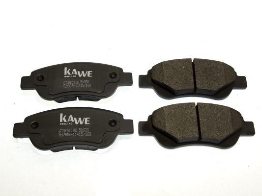 KAWE Τακάκια φρένων 810092 810092 Αγωνιστικά τακάκια CITROËN C3 KAWE