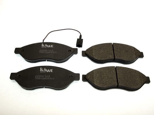 KAWE Τακάκια φρένων 810094 Αγωνιστικά τακάκια KAWE Citroën C3 810094