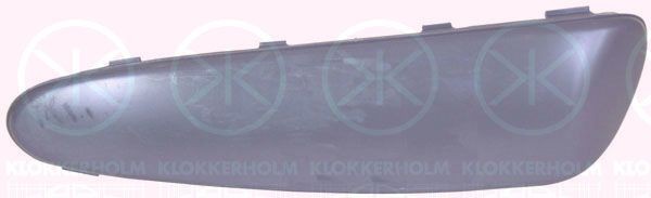 KLOKKERHOLM Bumperlijst 8101922 Toyota URBAN CRUISER Plaat bumper KLOKKERHOLM 8101922