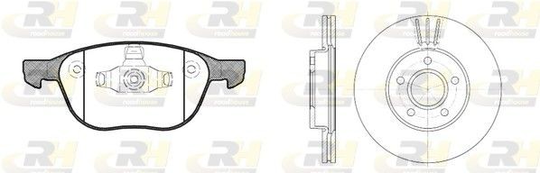 ROADHOUSE Pidurikomplekt, ketaspidur 81082.00 81082.00 Dual Kit Pidurikomplekt FORD TRANSIT COURIER ROADHOUSE