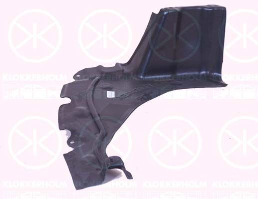 KLOKKERHOLM Motorafdækning 8109798 Motorskjold KLOKKERHOLM LAND CRUISER 8109798 billig