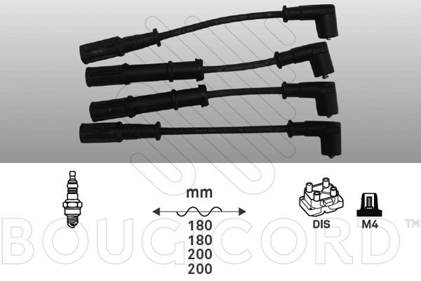 EFI AUTOMOTIVE Bougiekabels 8113 Bougie, kabelset SUZUKI EFI AUTOMOTIVE 8113