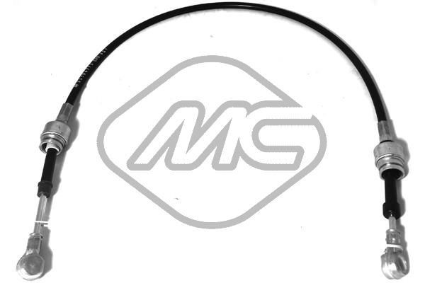 Metalcaucho Cable, manual transmission 81131 FIAT PANDA Metalcaucho gear selector cable 81131