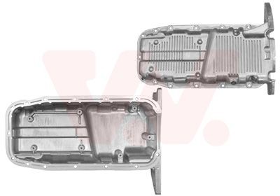 VAN WEZEL Cárter do óleo 8115071 8115071 Cárter do motor CHEVROLET REZZO VAN WEZEL