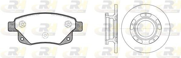 ROADHOUSE Kit dischi e pastiglie 81252.00 81252.00 ROADHOUSE Dischi e pasticche freni BMW prezzo