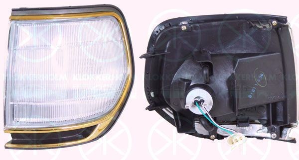 KLOKKERHOLM Luz delimitadora 81330452 81330452 Luz de estacionamento MERCEDES-BENZ Classe E KLOKKERHOLM