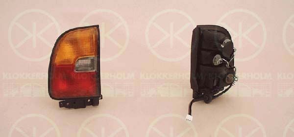 KLOKKERHOLM Farolim 81370701 81370701 Farol traseiro KLOKKERHOLM TOYOTA CELICA