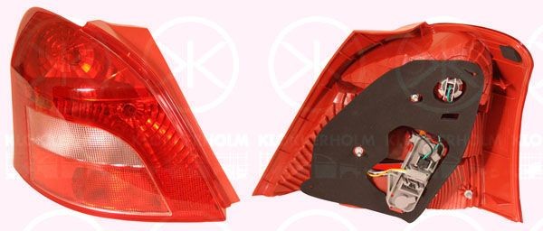 KLOKKERHOLM Farolim 81550701 Farol traseiro KLOKKERHOLM Toyota CELICA 81550701